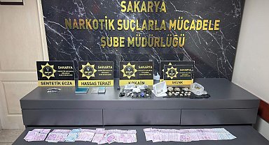 Sakarya'da uyuşturucu operasyonu; 2 tutuklama