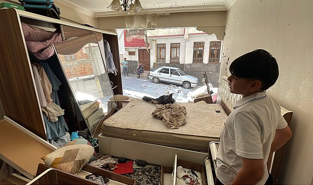 Şanlıurfa'da evin mutfağında gaz sıkışması nedeniyle patlama oldu; 1 yaralı