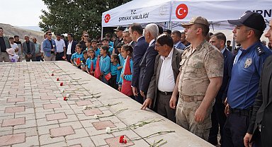 Şırnak'ta PKK'lı teröristlerin 36 yıl önce katlettiği 27 kişi törenle anıldı