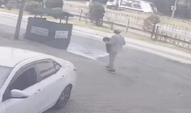 Sultangazi'de iş yerine silahlı saldırı kamerada