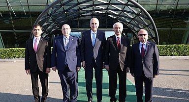 TBMM Başkanı Kurtulmuş, Azerbaycan'da