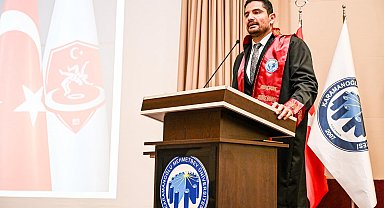 TGF Başkanı Taha Akgül'e KMÜ tarafından fahri doktora verildi