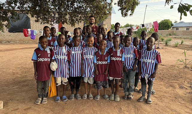 Trabzonspor sevgisi Afrika'ya taşındı