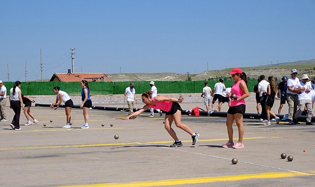 Türkiye Ümitler ve Büyükler Bocce Volo Şampiyonası, Nevşehir'de başladı