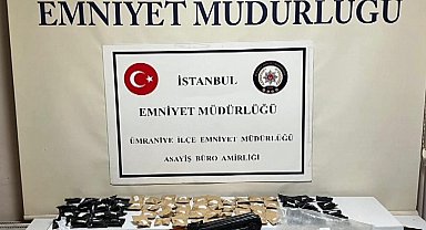 Ümraniye'de uyuşturucu operasyonu: 2 tutuklama
