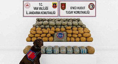 Van-İran sınırında 291 kilo esrar ele geçirildi
