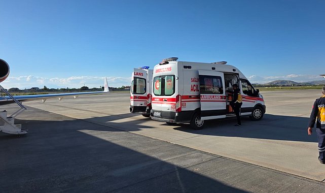 Van ve Muş'tan iki bebek, ambulans uçak ile İstanbul'a sevk edildi