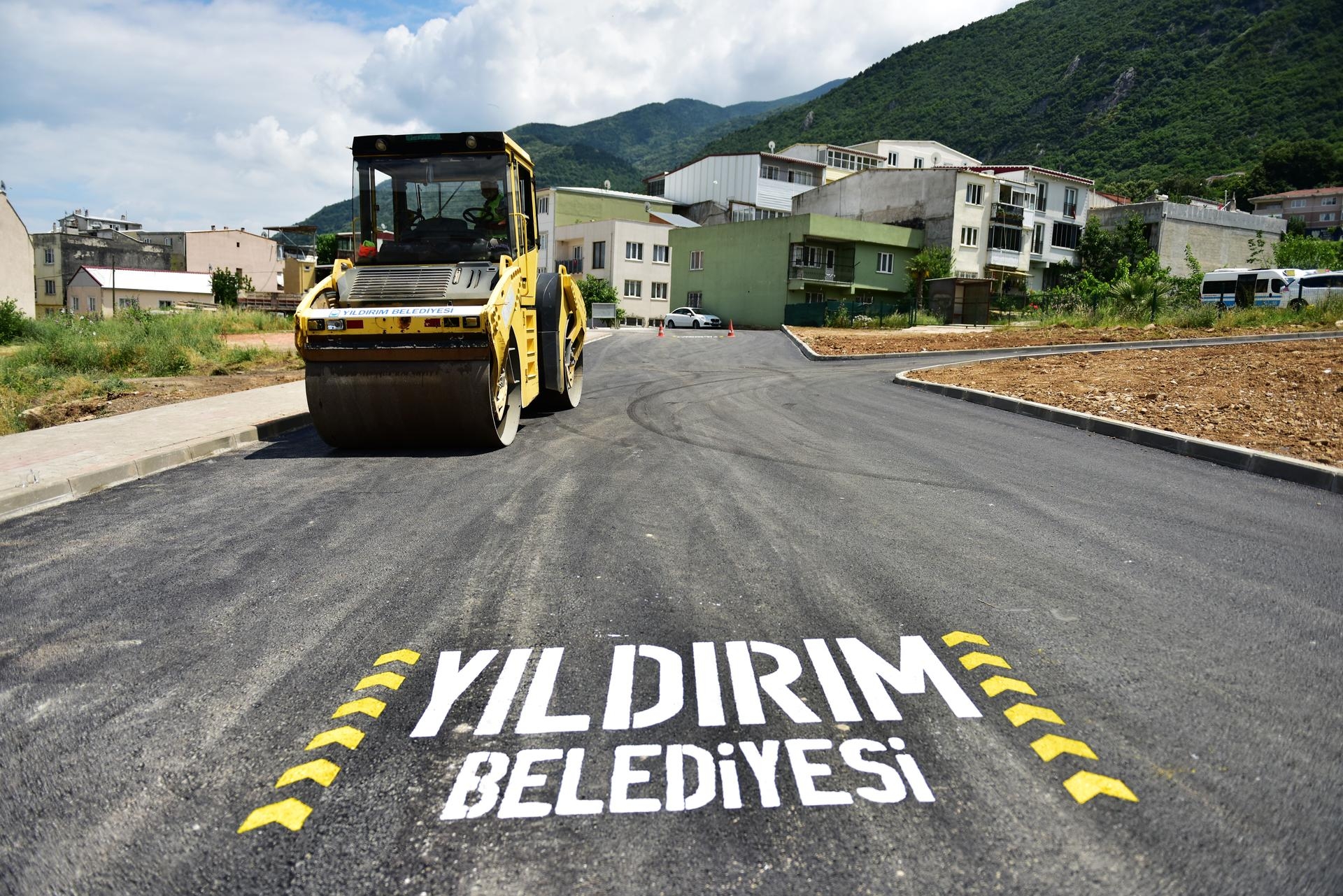 Yıldırım’da yollar yenileniyor ulaşım rahatlıyor