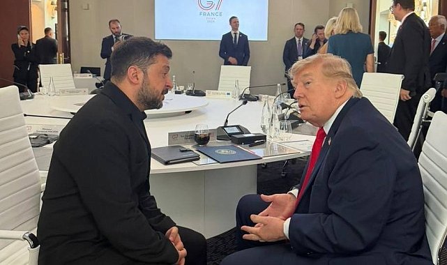 Zelenskiy, Trump ve Macron ile bir araya geldi