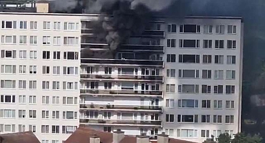 10 katlı apartmanda yangın! 6 ölü