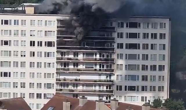 10 katlı apartmanda yangın! 6 ölü