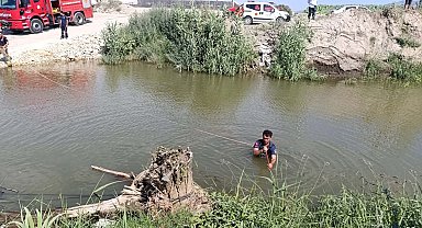12 yaşındaki çocuk derede boğuldu