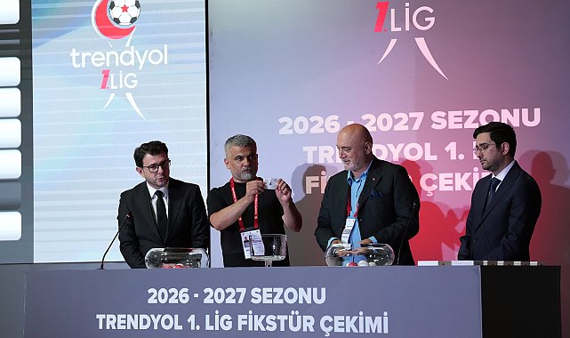 1'inci Lig'de yeni sezon fikstürü çekildi