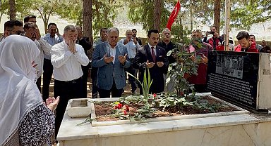 15 Temmuz şehidi Şirin Diril, mezarı başında anıldı