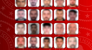 27'si kırmızı bültenle aranan 65 suçlu yurda getirildi