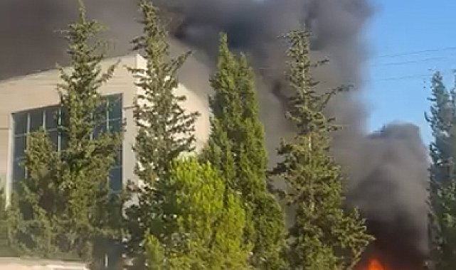 Adana'da OSB'de fabrika yangını