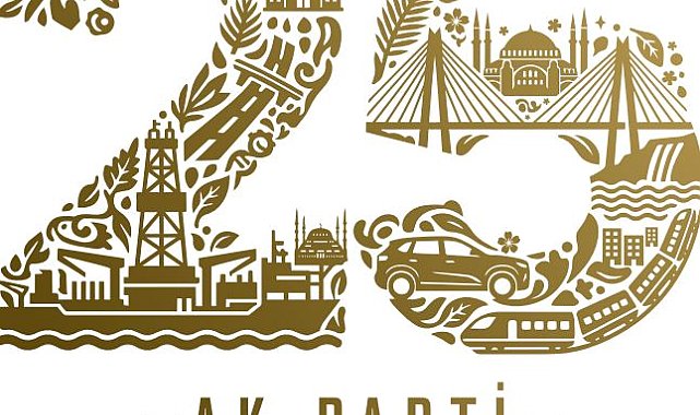 AK Parti'den '25'inci yıl' logosu