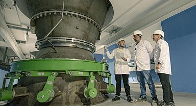 Akkuyu NGS'nin 2'nci Güç Ünitesi'ndeki pompa ünitesinin montajı tamamlandı