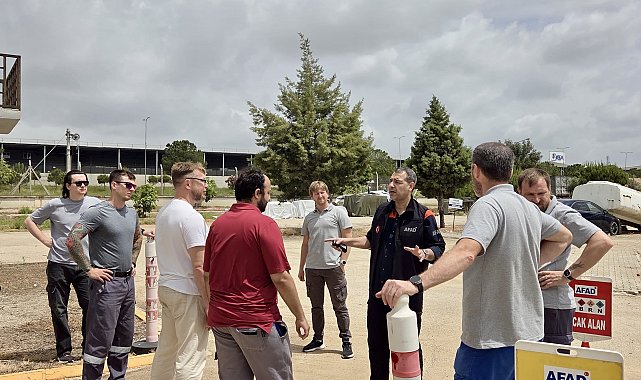 Akkuyu NGS'nin gönüllü arama kurtarma ekibi, AFAD eğitimlerini tamamladı