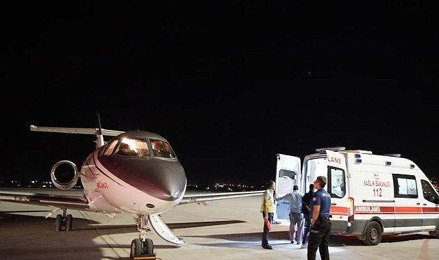 Ambulans uçak, Tülin bebek için havalandı