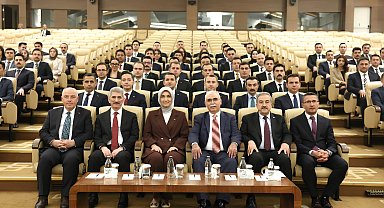 Anayasa Mahkemesi Başkanı Kadir Özkaya 111. dönem kaymakam adaylarıyla bir araya geldi
