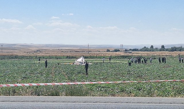 Ankara'da eğitim helikopteri düştü; 2 yaralı