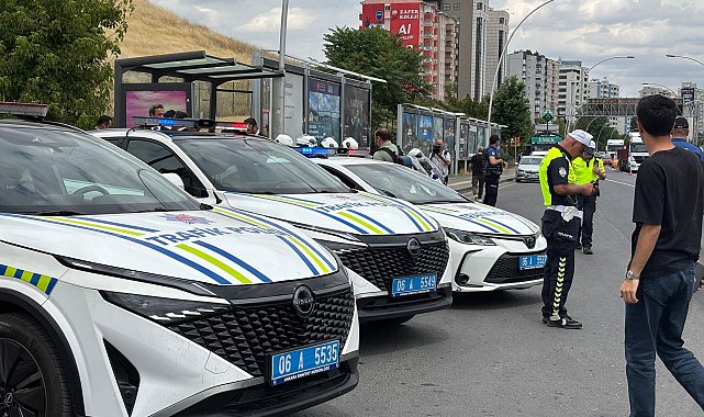 Ankara'da NATO Zirvesi öncesi asayiş denetimi