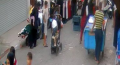 Arkadaşının 12 yaşındaki oğluna pazarda yankesicilik yaptırdı