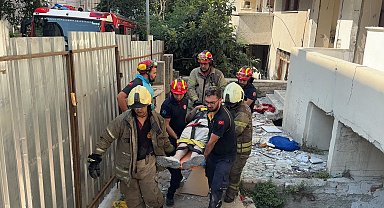 Avcılar'da 5 katlı binanın 4'üncü katında kiriş çöktü; işçi yaralandı Geniş haber