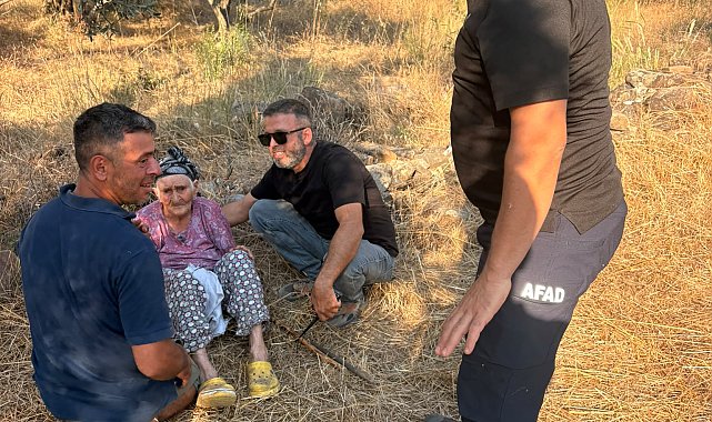 Aydın'da kaybolan 80 yaşındaki kadın, sağ olarak bulundu