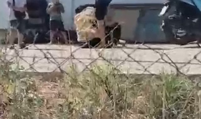 Ayrılmak isteyen eşini döven şüpheli tutuklandı