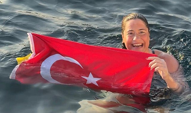 Aysu Türkoğlu, Tsugaru Kanalı'nı geçti