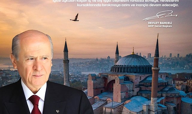 Bahçeli'den 'Ayasofya' mesajı