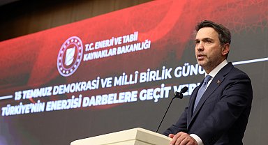 Bakan Bayraktar: Güçlü Türkiye ancak enerjide güçlü bir Türkiye ile mümkün