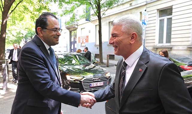 Bakan Bolat, Belçika Diyanet Vakfı'nı ziyaret etti