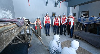 Bakan Ersoy, Diyarbakır Anı Müzesi ve Kültür Merkezi'nde incelemelerde bulundu