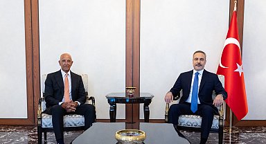 Bakan Fidan, ABD Büyükelçisi Barrack'ı kabul etti