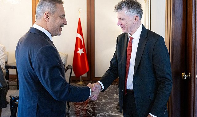 Bakan Fidan, Birleşik Krallık Ulusal Güvenlik Danışmanını kabul etti