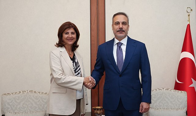 Bakan Fidan, BM Genel Sekreterinin Kıbrıs Şahsi Temsilcisini kabul etti