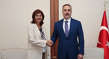 Bakan Fidan, BM Genel Sekreterinin Kıbrıs Şahsi Temsilcisini kabul etti