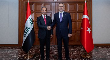Bakan Fidan, Irak Yüksek Yargı Konseyi Başkanı Zeydan ile görüştü
