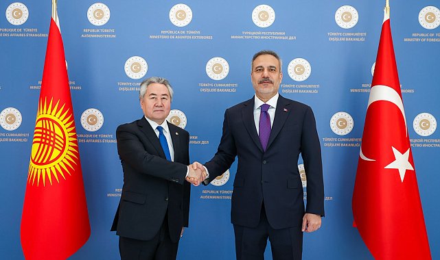 Bakan Fidan, Kırgız mevkidaşı Kulubayev ile görüştü
