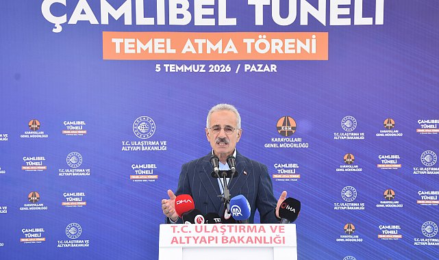 Bakan Uraloğlu: Çamlıbel Tüneli ticaret hacmini artıracak, turizm hareketliliğini canlandıracak