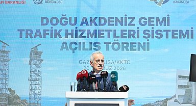 Bakan Uraloğlu: KKTC çevresi ile ülkemiz arasındaki gemi trafiğini kesintisiz izleyebileceğiz