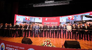 Bakan Yardımcısı Gürcan ve Hisarcıklıoğlu, ETO hizmet binasının açılışına katıldı