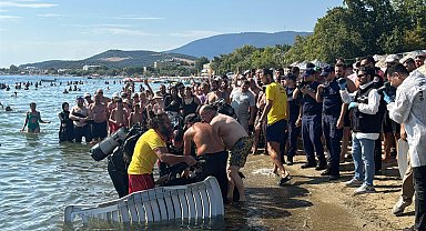 Balıkesir'de denizde erkek cesedi bulundu