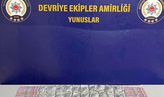 Beşiktaş'ta otomobildeki çamaşır makinesine kurulan elektronik zuladan uyuşturucu çıktı