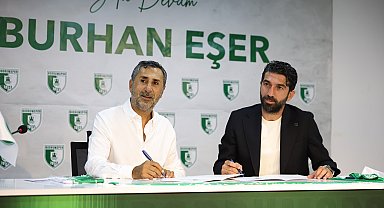 Bodrum FK, Burhan Eşer ile 2 yıllık sözleşme imzaladı