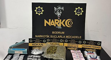 Bodrum'da uyuşturucu operasyonu: 4 gözaltı