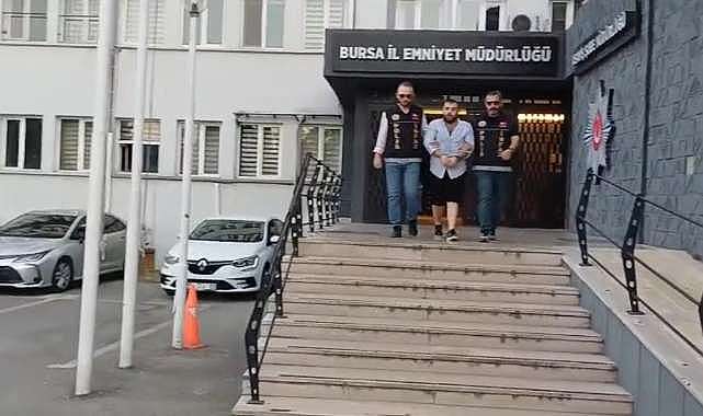 Bursa'da 17 yıl hapis cezasıyla aranan hükümlü bakın nerede yakalandı